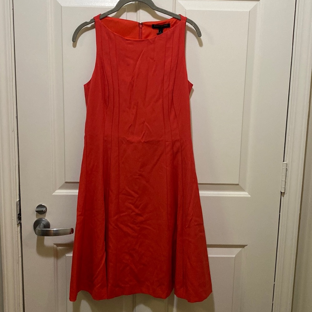 NWT Banana Republic Coral Pleated Dress